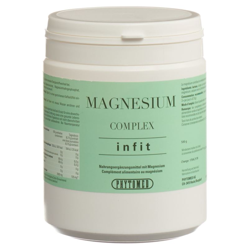 PHYTOMED Infit Magnesium-Complex Plv Ds 500 g