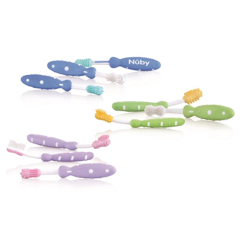 NUBY Zahnputztrainer 3 Stages