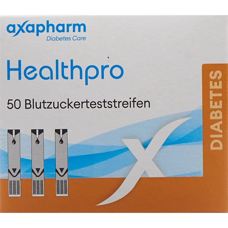 HEALTHPRO Blutzucker-Teststreifen 50 Stk