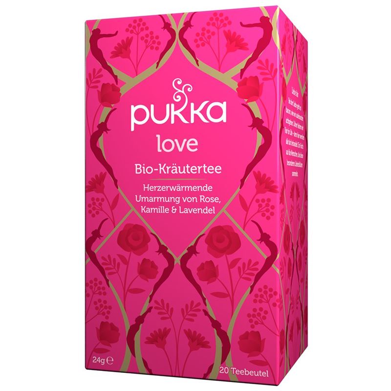 PUKKA Love Tee Bio Btl 20 Stk
