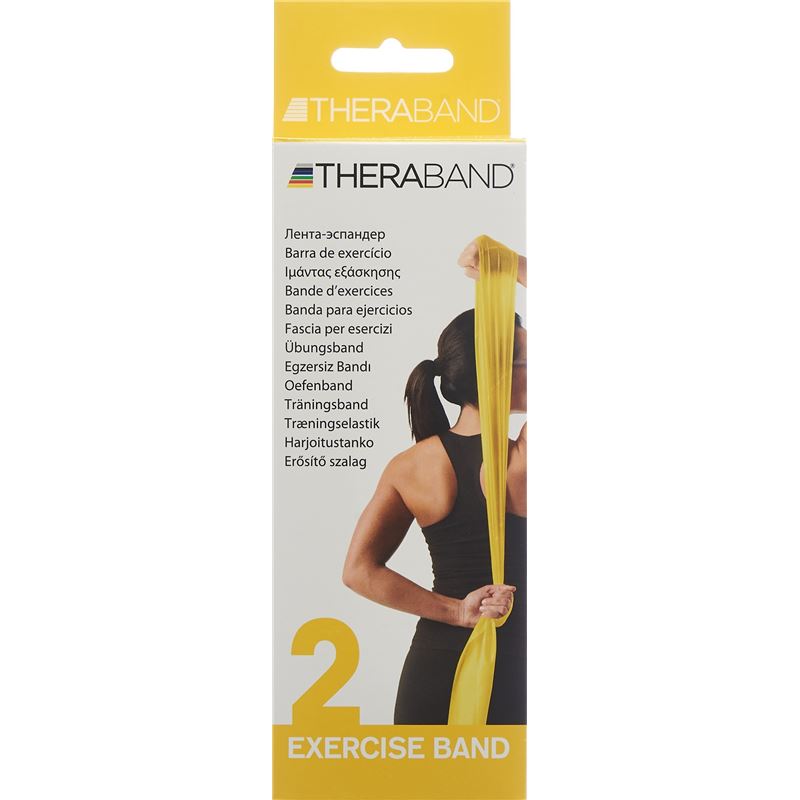 THERA BAND 2.5mx12.7cm gelb leicht