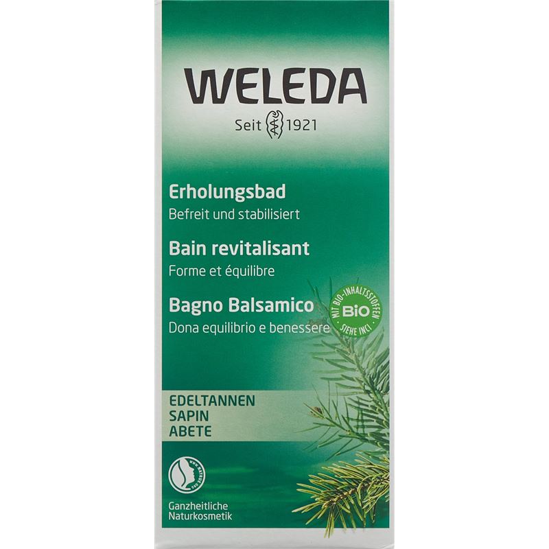 WELEDA Edeltannen Erholungsbad Fl 200 ml