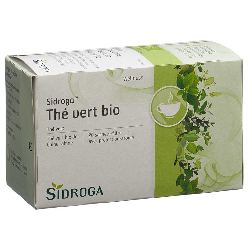 SIDROGA Bio Grüntee Btl 20 Stk