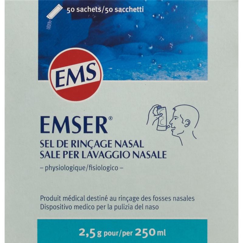 EMSER Nasenspülsalz 50 Btl 2.5 g