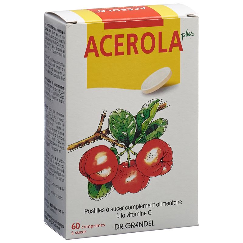 DR GRANDEL Acerola Plus Lutschtaler Vit C 60 Stk