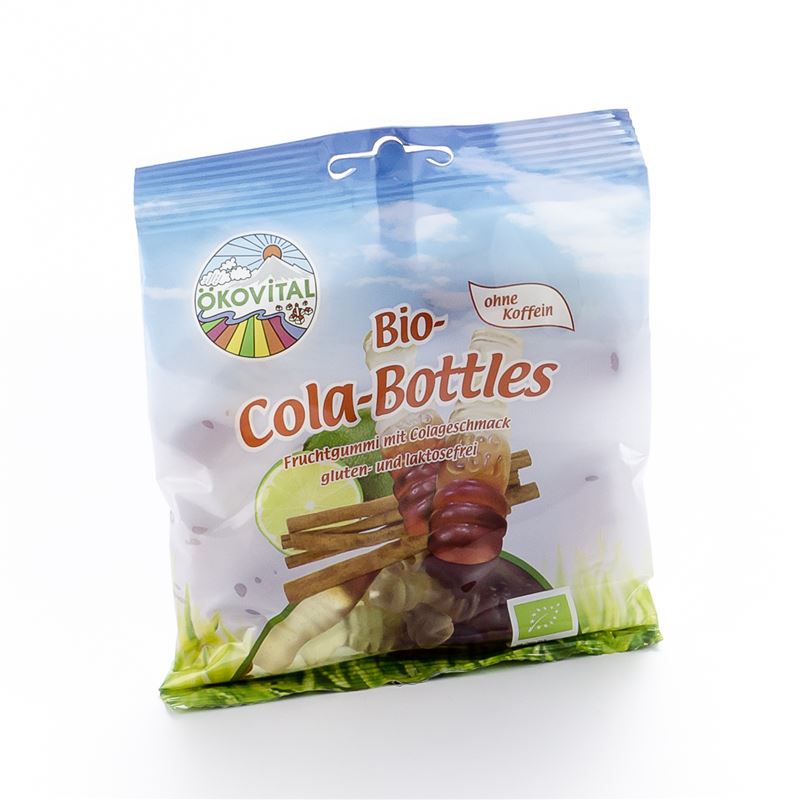 ÖKOVITAL Cola-Bottles mit Gelatine 100 g