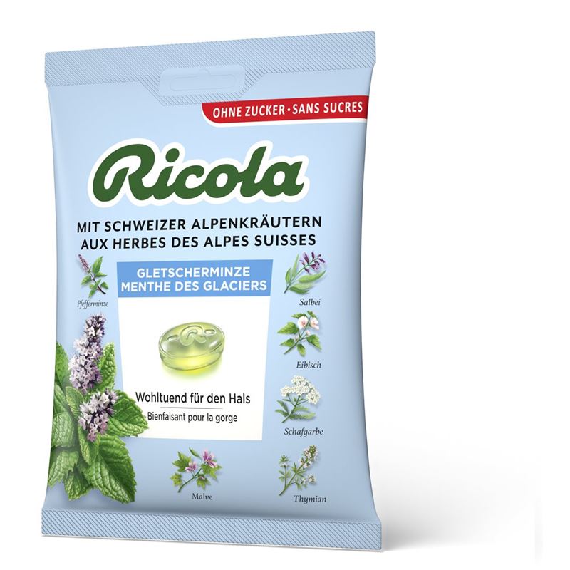 RICOLA Gletscherminze Bonb oZ m Stevia Btl 125 g