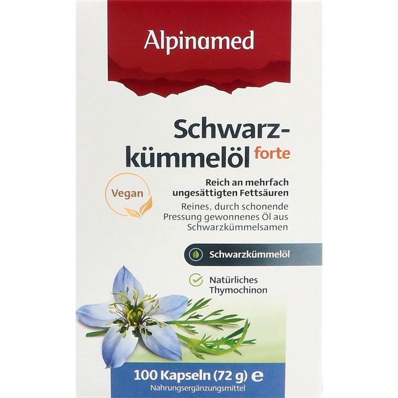 ALPINAMED Schwarzkümmelöl Kaps 100 Stk