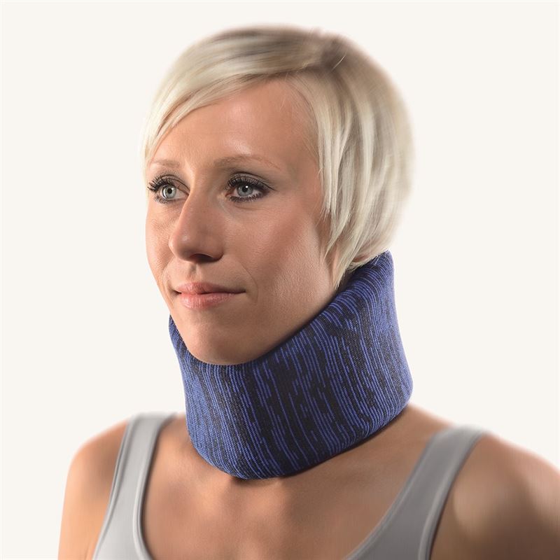 BORT Cervicalstütze eco 7.5cm/-45cm blau/schwarz