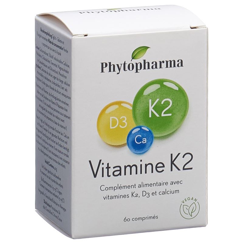 PHYTOPHARMA Vitamin K2 Tabl Ds 60 Stk