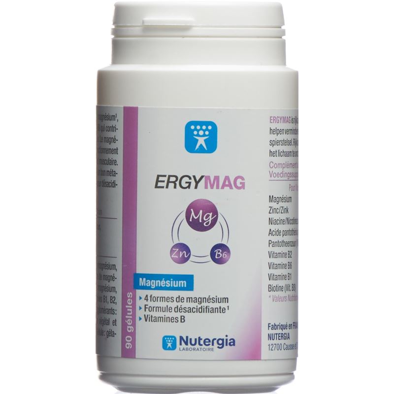 NUTERGIA Ergymag Gélules Ds 90 Stk