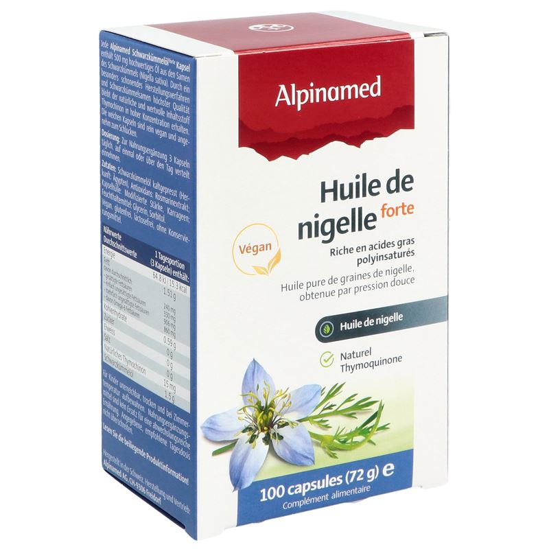 ALPINAMED Schwarzkümmelöl Kaps 100 Stk