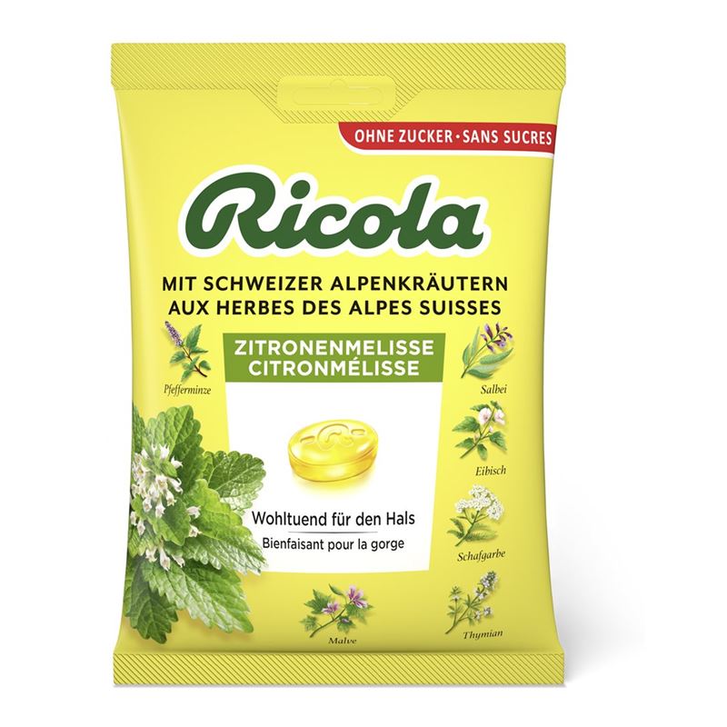 RICOLA Zitronenmelisse Bonb oZ m Stevia Btl 125 g