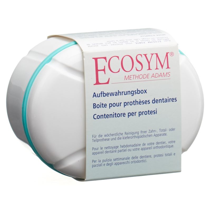 ECOSYM Aufbewahrungsbox für die Zahnprothese