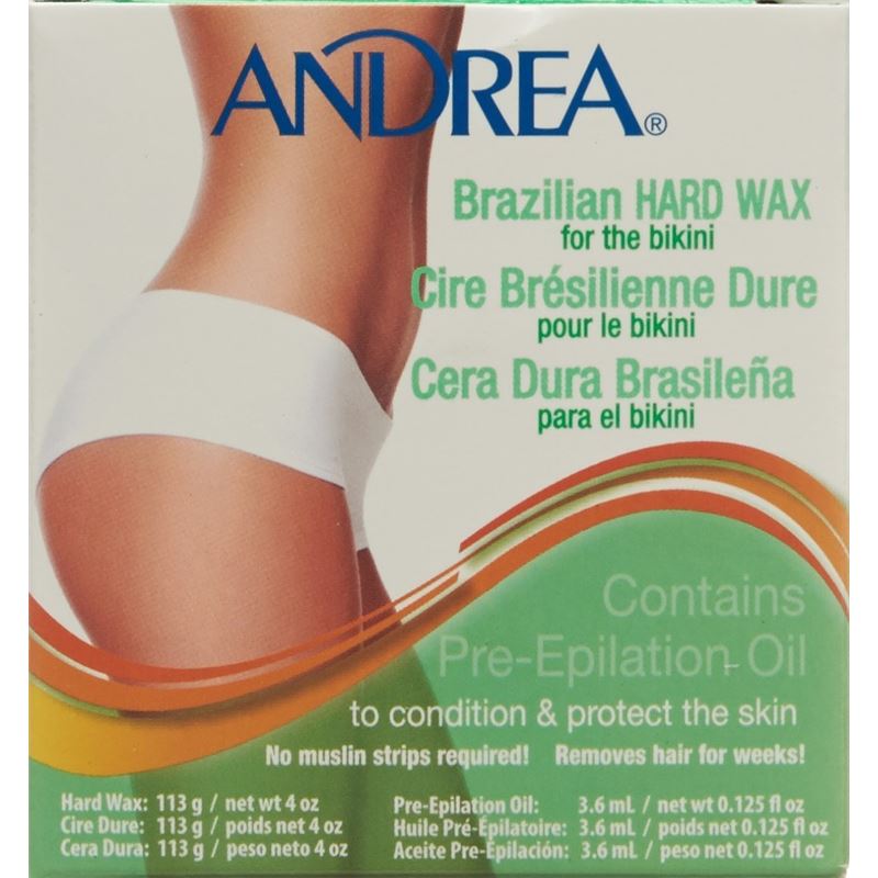 ANDREA Brazilian Hard Wax 113 g