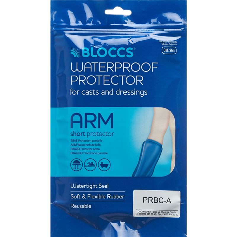 BLOCCS Bad Dusch Wasserschutz Arm 25-42/53cm Erw