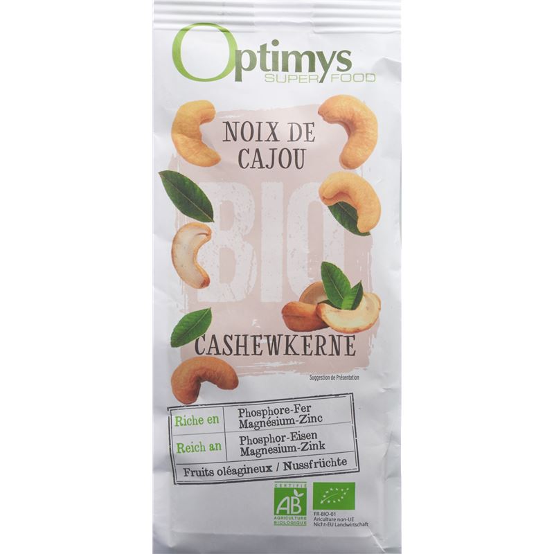 OPTIMYS Cashewkerne Bio 200 g