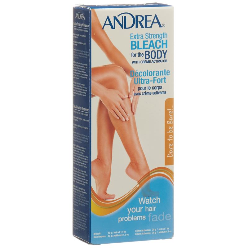 ANDREA Creme bleach Körper extra strong 2 Tb 42 g
