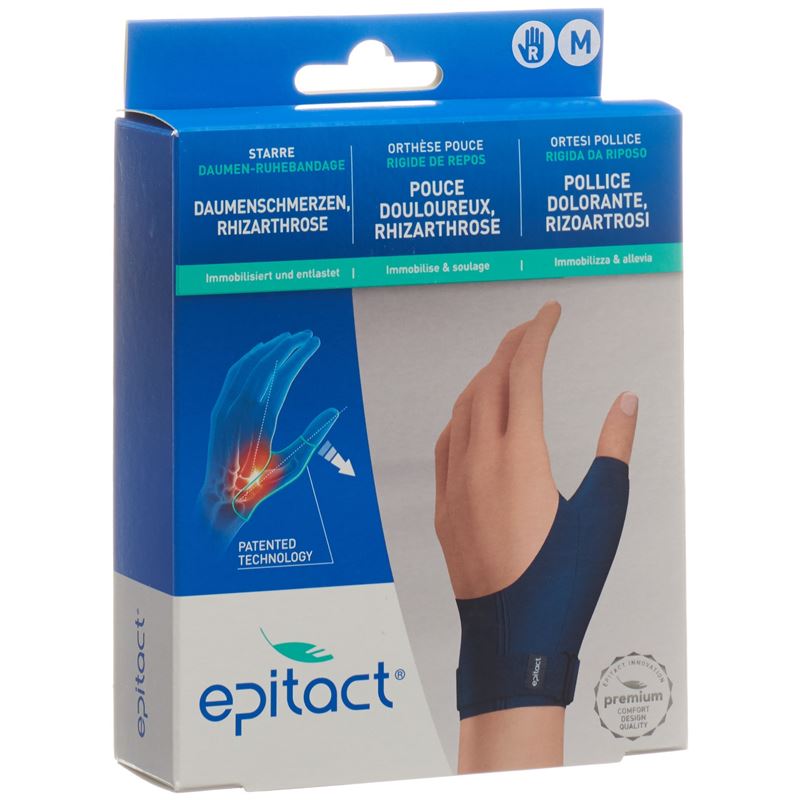 EPITACT starre Daumen-Ruhebandage M rechts