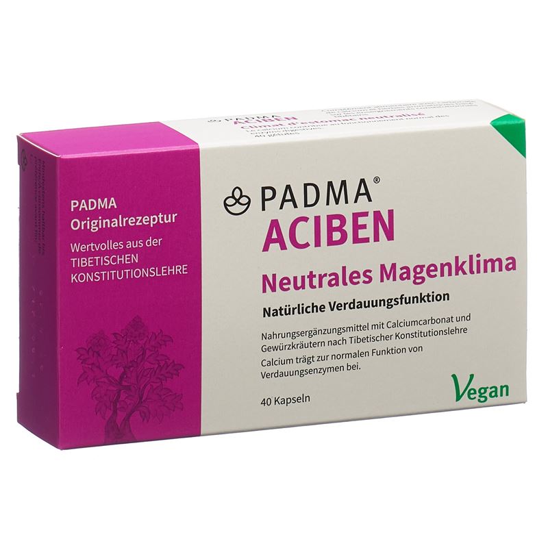 PADMA ACIBEN Kaps Blist 40 Stk