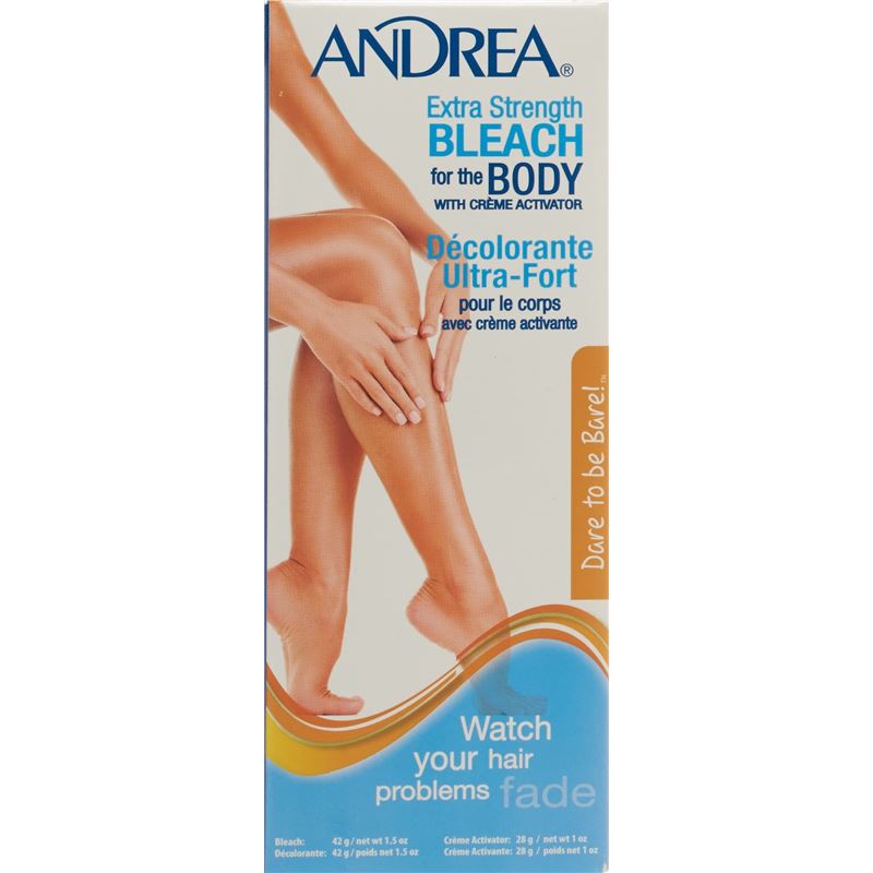 ANDREA Creme bleach Körper extra strong 2 Tb 42 g