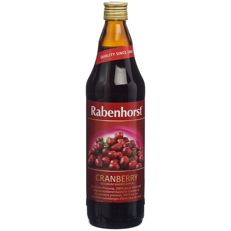 RABENHORST Cranberry Muttersaft Fl 750 ml