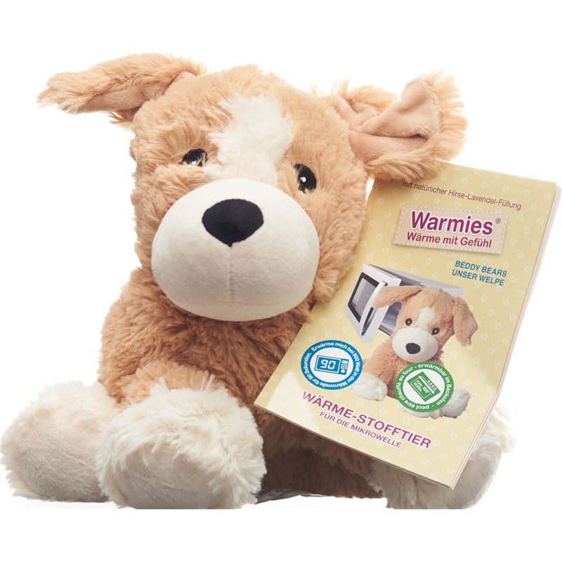 BEDDY BEAR Wärme Stofftier Welpe