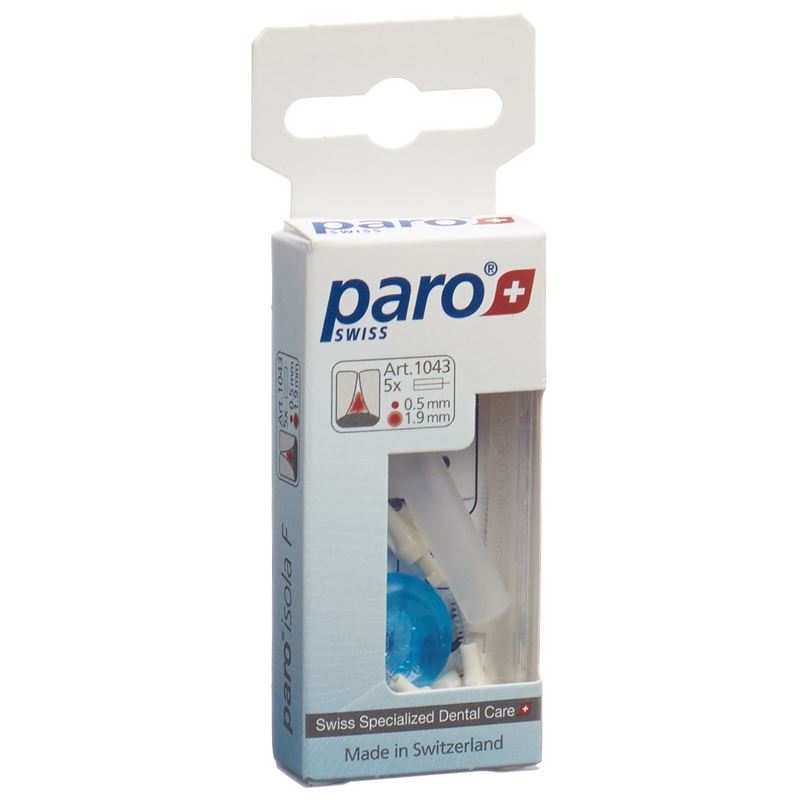 PARO ISOLA F 1.9mm xxx-fein weiss zyl 5 Stk