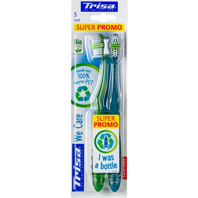 TRISA We Care Zahnbürste soft DUO