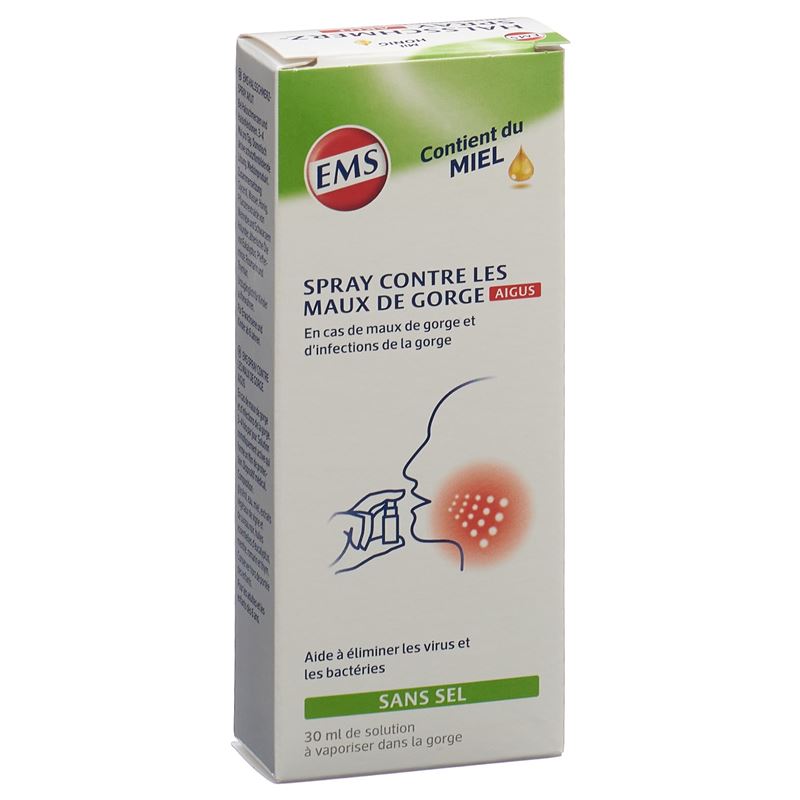 EMS Halsschmerzspray akut 30 ml