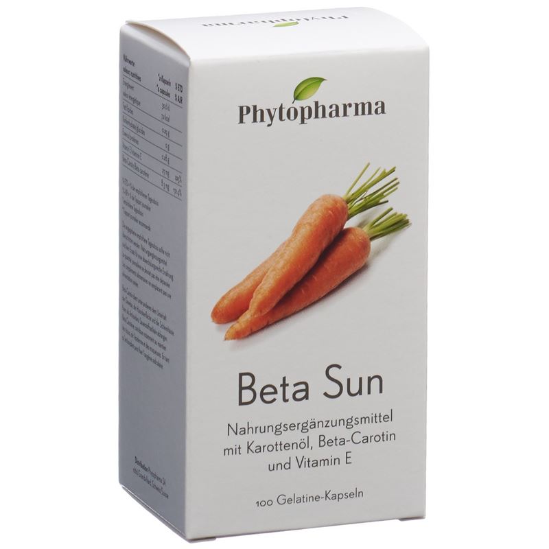 PHYTOPHARMA Beta Sun Kaps 100 Stk