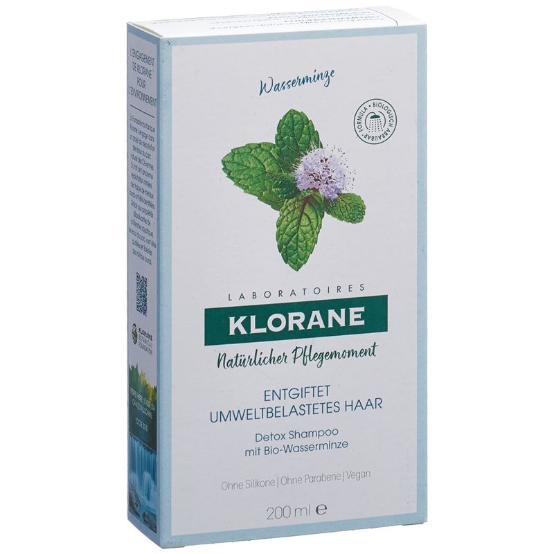 KLORANE Wasserminze Shampoo 200 ml