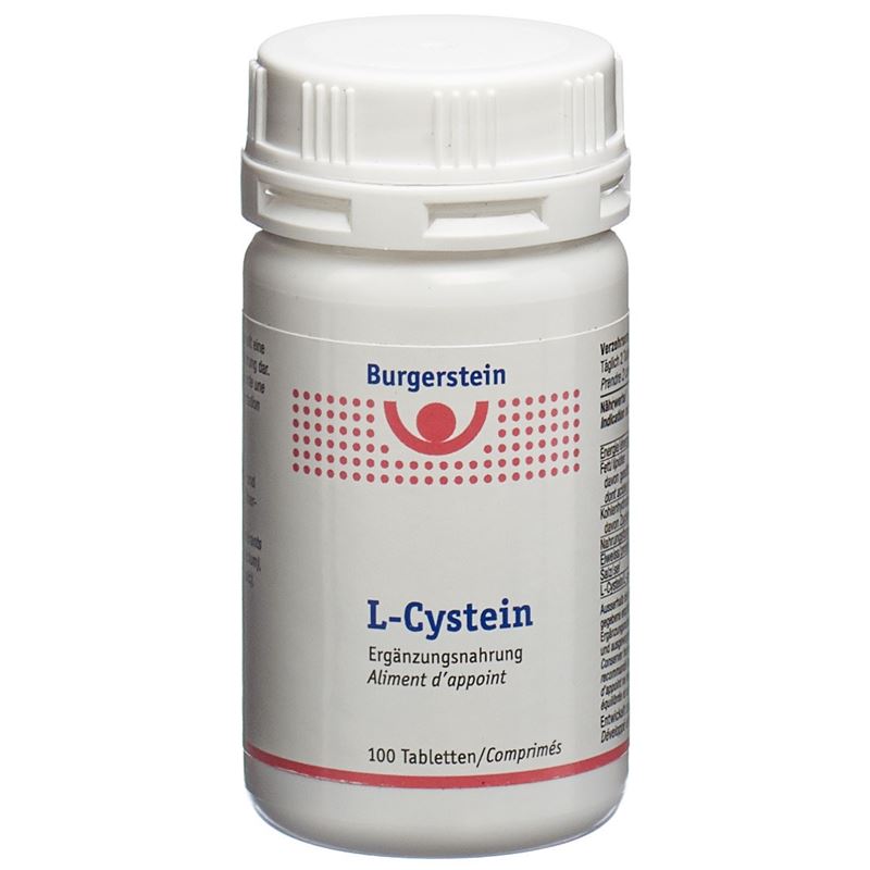 BURGERSTEIN L-Cystein Tabl Ds 100 Stk