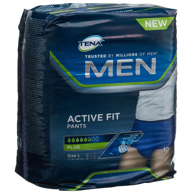 TENA Men Active Fit Pants L 10 Stk