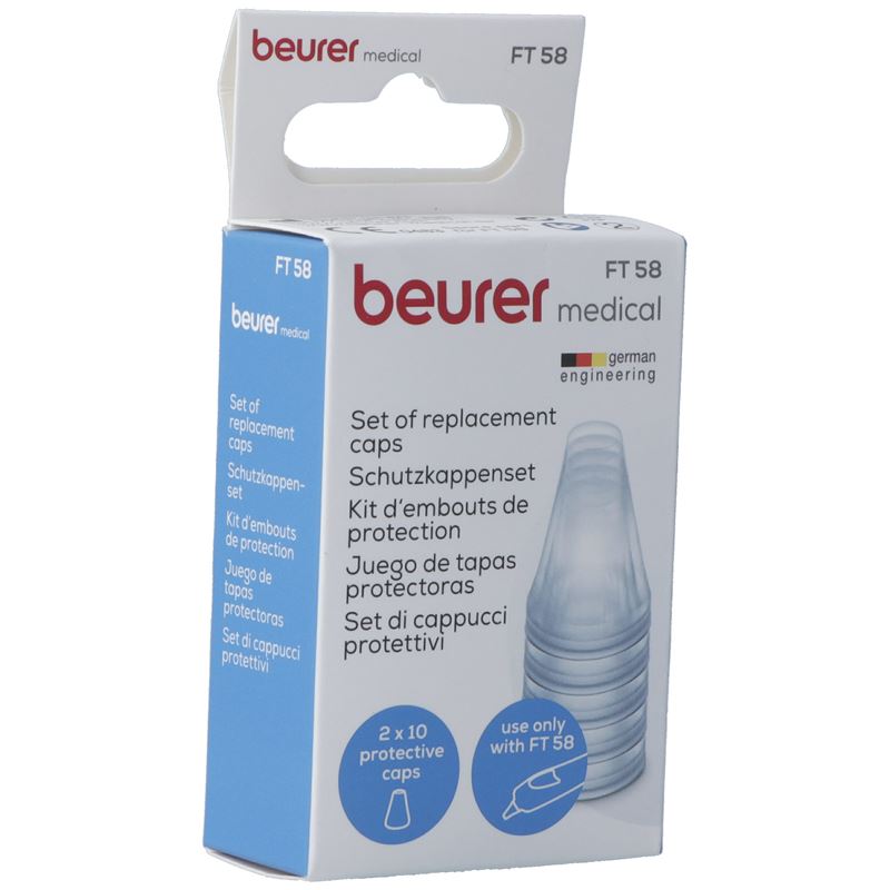 BEURER Schutzkappenset zu FT 58 20 Stk