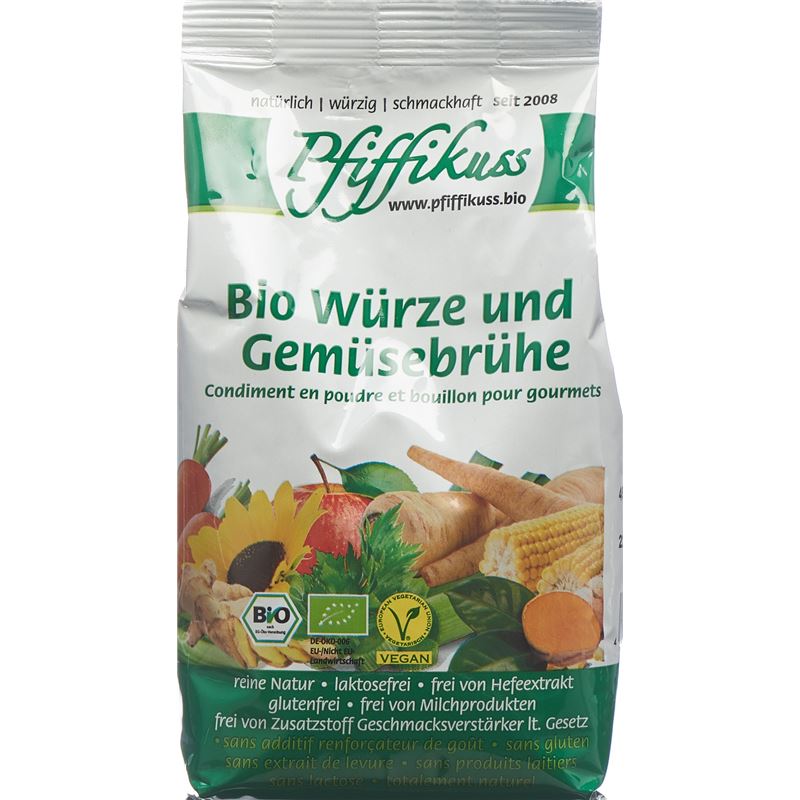 PFIFFIKUSS Gourmet Streuwürze Gemüsebrüh Bio 450 g