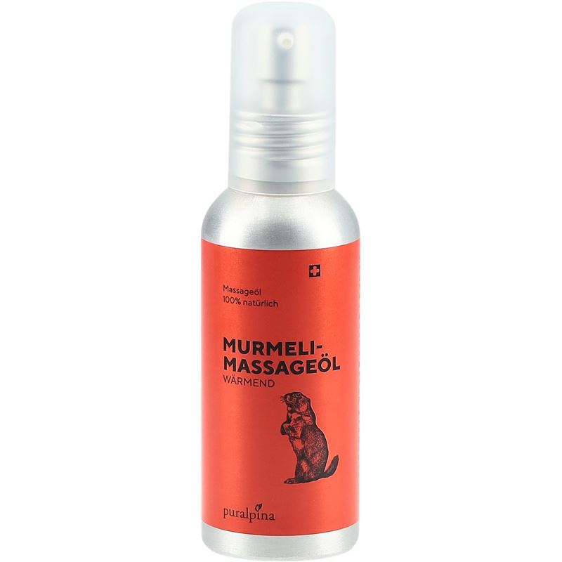 PURALPINA Murmeli-Massage-Öl wärmend 100 ml