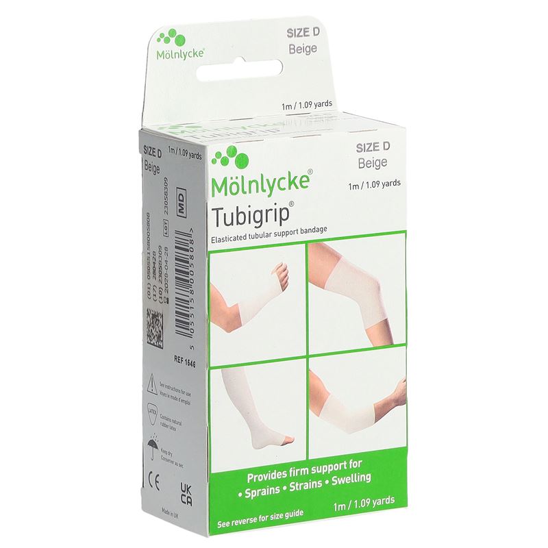 TUBIGRIP Schlauchbandage D 1mx7.50cm beige