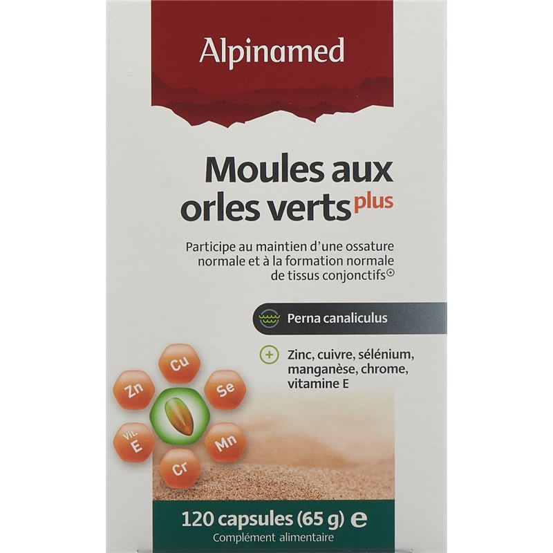 ALPINAMED Grünlippmuschel Plus Kaps 120 Stk