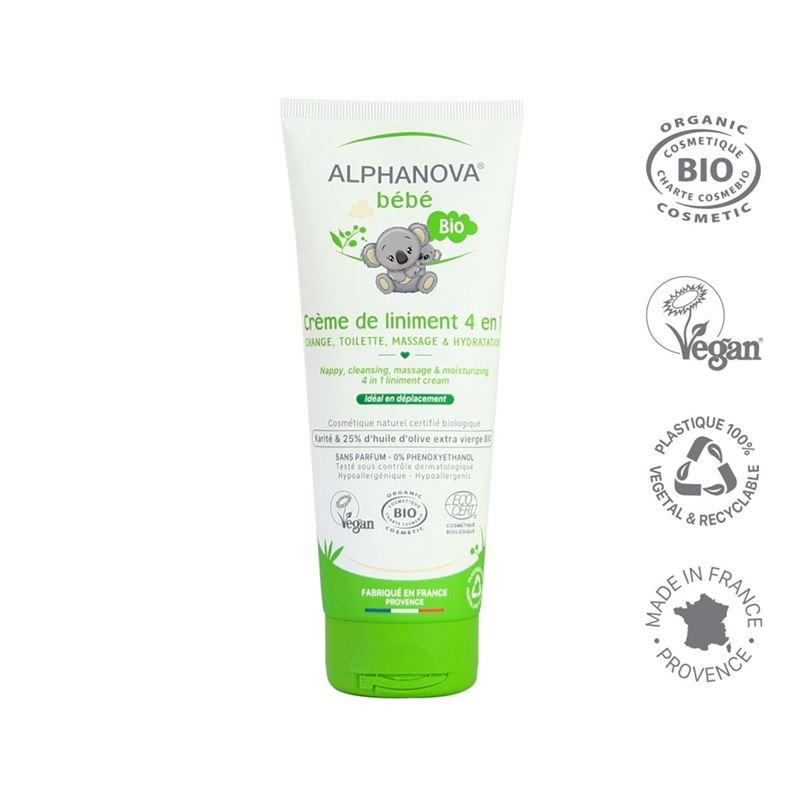 ALPHANOVA BB Liniment Hautcreme Bio 200 ml