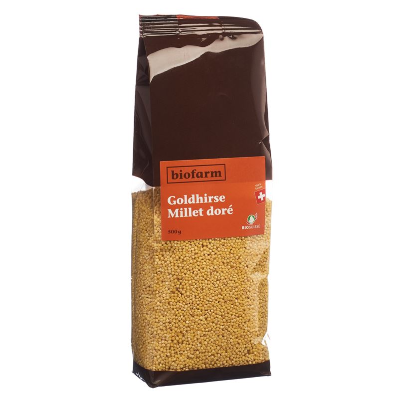BIOFARM Schweizer Goldhirse Knospe 500 g