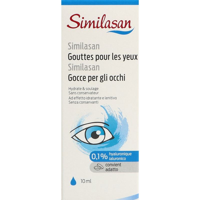 SIMILASAN Augentropfen 0.1 % Hyaluron 10 ml