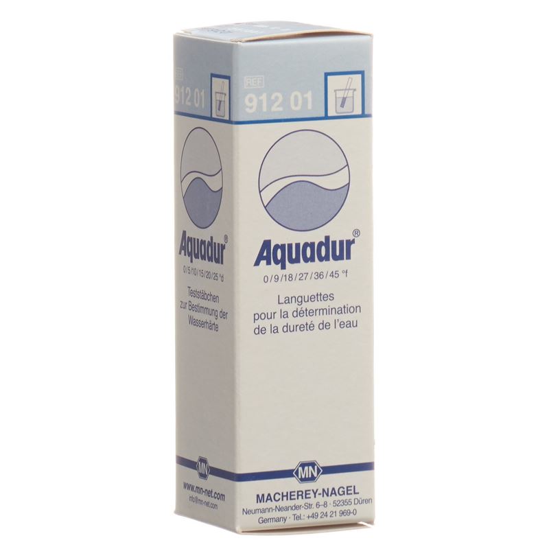 AQUADUR Wasserhärte Teststäbchen 0°d-25°d 100 Stk