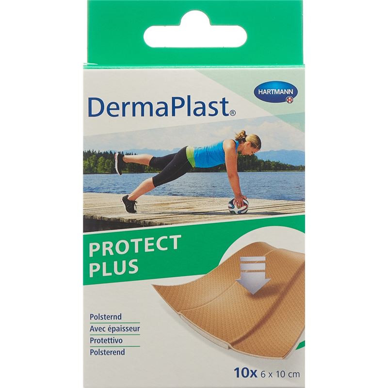 DERMAPLAST ProtectPlus 6x10cm 10 Stk