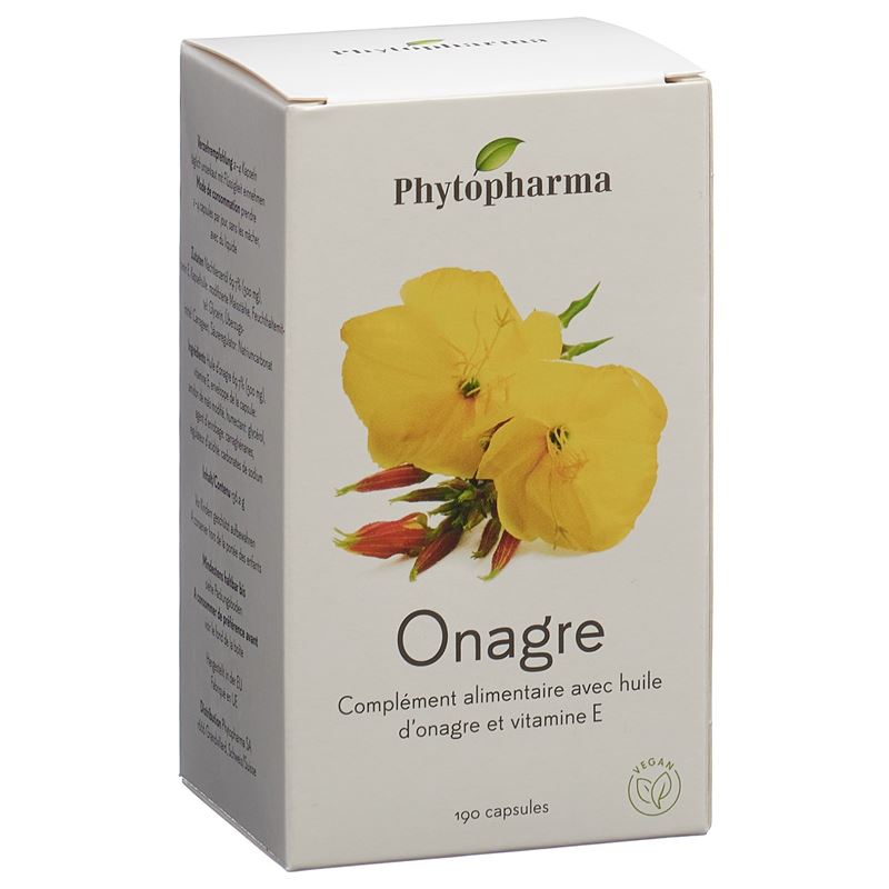 PHYTOPHARMA Nachtkerze Kaps 500 mg 190 Stk