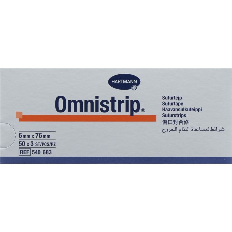OMNISTRIP Wundnahtstreifen 6x76mm 150 Stk