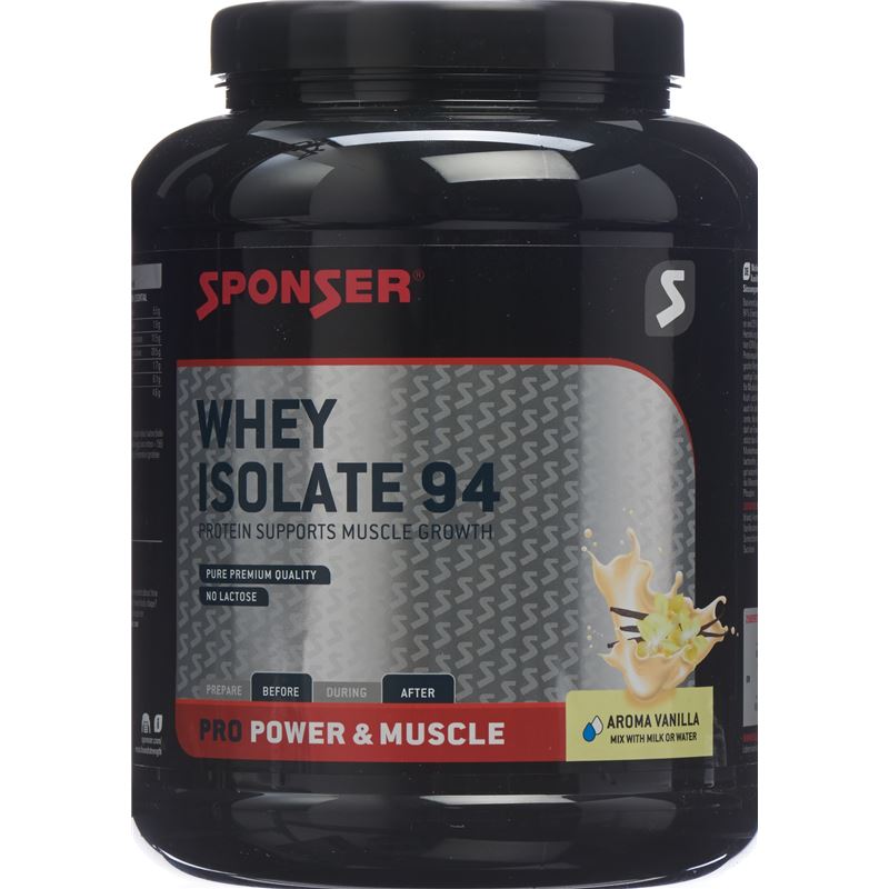SPONSER Whey Isolate 94 Vanilla Ds 850 g