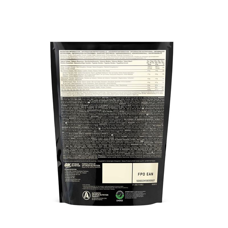 OPTIMUM 100% Whey Gold Std Choco Dbl Ri Btl 450 g