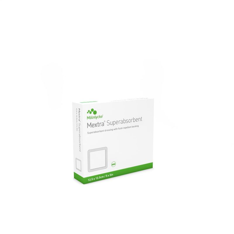 MEXTRA Superabsorbent 12.5x12.5 cm 10 Stk