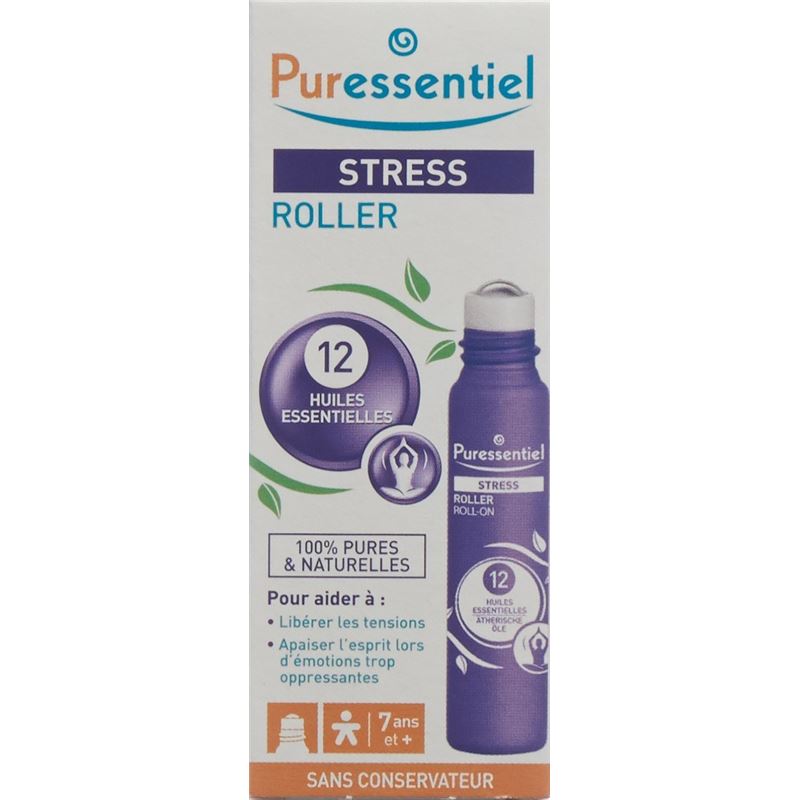 PURESSENTIEL Stress Roll-On 12 äth Öle Fl 5 ml